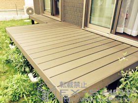 のウッドデッキ ひとと木 施工例