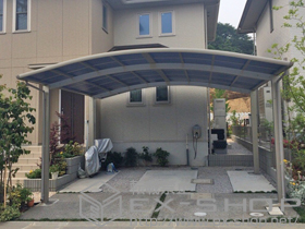 のカーポート レイナツインポートグラン　積雪〜20cm対応 施工例