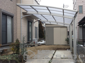 のカーポート レイナポートグラン 延長　積雪〜20cm対応 施工例