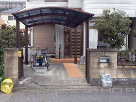 のカーポート レイナワンポートグラン　積雪〜20cm対応 施工例