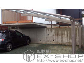 のカーポート カーブポートシグマIII 積雪〜20cm対応 施工例