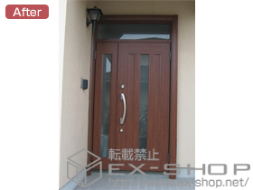 の玄関ドア リシェント P1型 施工例