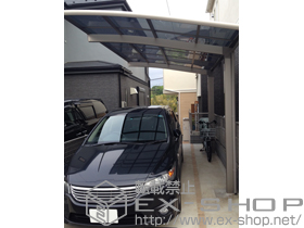 のカーポート カーブポートシグマIII 積雪〜20cm対応 施工例