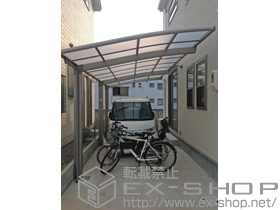 のカーポート カーブポートシグマIII 延長 積雪〜20cm対応 施工例