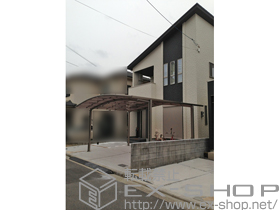 のカーポート カーブポートシグマIII ワイド 積雪〜20cm対応 施工例