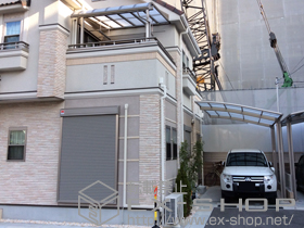 のカーポート カーブポートシグマIII 積雪〜20cm対応 施工例