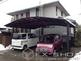 のカーポート レイナツインポートグラン　積雪〜20cm対応 施工例