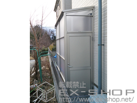 のストックヤード ストックヤードII 両側ドア付きタイプ 積雪〜20cm対応 施工例