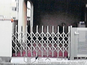 のカーゲート レイオス1型 ノンレール 片開き 26S 施工例