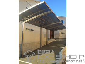 のカーポート カーブポートシグマIII 積雪〜20cm対応 施工例