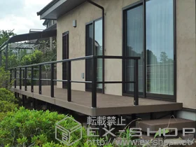 YKKAP�̃E�b�h�f�b�L ���E�b�h�f�b�L 200�{�V���v�����_���f�b�L�t�F���X8�^�����i�q1�{�^�C�v�� �{�H��