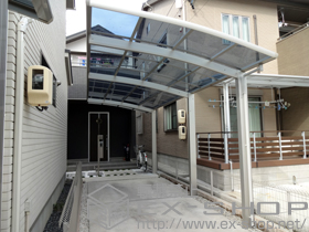 のカーポート レイナポートグラン 延長　積雪〜20cm対応 施工例