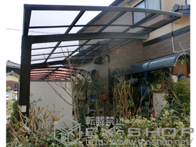 のカーポート カーブポートシグマIII 積雪〜20cm対応 施工例