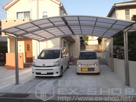 のカーポート プレシオスポート ワイド 積雪〜20cm対応 施工例