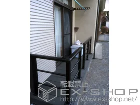 YKKAP�̃E�b�h�f�b�L ���E�b�h�f�b�L 200�{�V���v�����_���f�b�L�t�F���X 2�^�����i�q2�{�^�C�v�� �{�H��