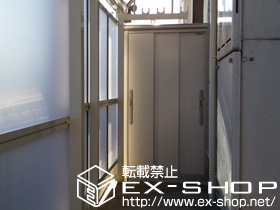 の物置・屋外倉庫 エスモ 一般型（ESD-1007AGL PW） 施工例