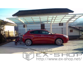 のカーポート レイナポートグラン 延長　積雪〜20cm対応 施工例