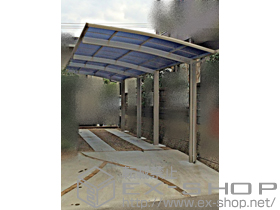 のカーポート プレシオスポート 縦連棟 積雪〜20cm対応 施工例