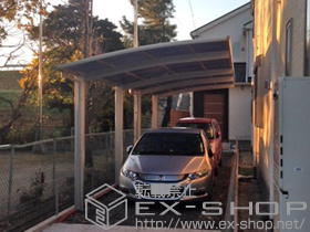 のカーポート プレシオスポート 縦連棟 積雪〜20cm対応 施工例