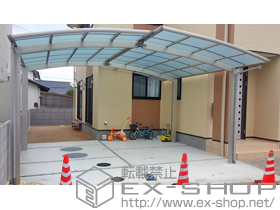 のカーポート レイナポートグラン M合掌　積雪〜20cm対応 施工例