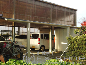 のカーポート プレシオスポート 積雪〜20cm対応 施工例