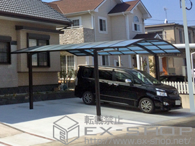 のカーポート レイナツインポートグラン　積雪〜20cm対応 施工例