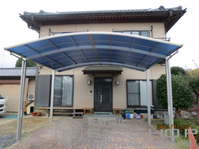 のカーポート レイナツインポートグラン　積雪〜20cm対応 施工例