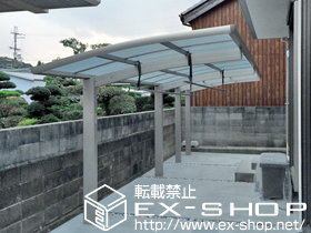 のサイクルポート・駐輪場 レイナポートグランミニ 縦連棟 積雪〜20cm対応 施工例