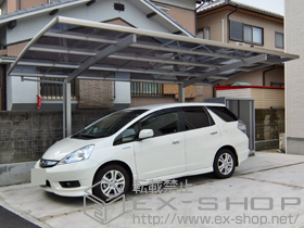 のカーポート レイナポートグラン　積雪〜20cm対応 施工例