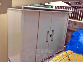 の物置・屋外倉庫 エルモ 一般型（LMD-2911H） 施工例
