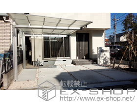 のカーポート マイリッシュ 前下がり（逆勾配） 積雪〜20cm対応 施工例