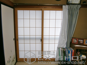 の二重窓（内窓） インプラス(ダストバリア)引き違い窓2枚建て 施工例