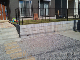 のフェンス・柵 メッシュフェンス G10-R 施工例