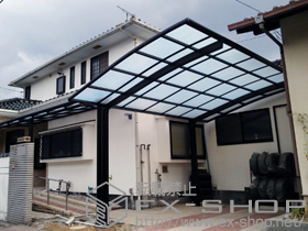 のカーポート カーブポートシグマIII 積雪〜20cm対応 施工例