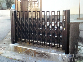 のカーゲート トリップゲート NC型 ノンキャスター 片開き 26S 施工例