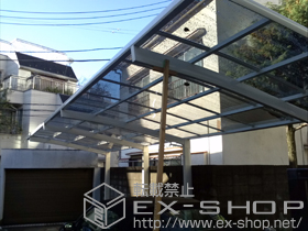 のカーポート カーブポートシグマIII 縦連棟 積雪〜20cm対応 施工例