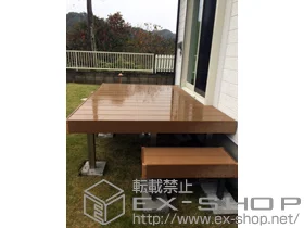 LIXIL ���N�V��(�g�X�e��)�̃E�b�h�f�b�L ���X�g�X�e�[�W ���[�܂�{�Ɨ������E�b�h�X�e�b�v2�^ �{�H��