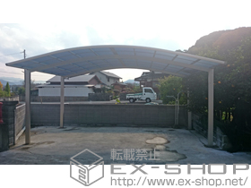 のカーポート レイナツインポートグラン　積雪〜20cm対応 施工例