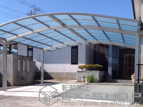 のカーポート レイナツインポートグラン　積雪〜20cm対応 施工例