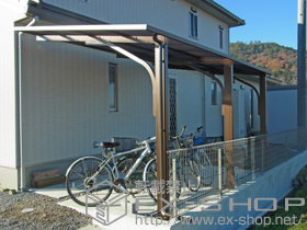 のカーポート カーポート2CP-U型 積雪〜20cm対応 施工例