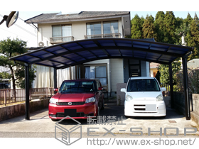 のカーポート レイナツインポートグラン　積雪〜20cm対応 施工例