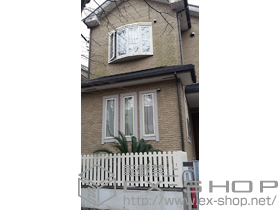 のフェンス・柵 レスティンフェンス7型 自由柱 施工例