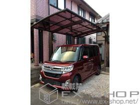 のサイクルポート・駐輪場 レイナポートグランミニ 積雪〜20cm対応 施工例