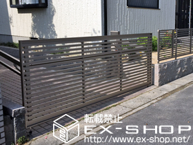 のカーゲート オーバードアS3型 電動式 施工例