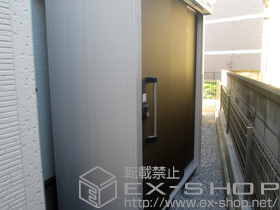 の物置・屋外倉庫 エルモ 一般型（LMD-1808） 施工例