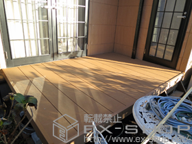 のウッドデッキ リウッドデッキ 200 施工例