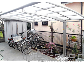 のカーポート プレシオスポート 積雪〜20cm対応 施工例