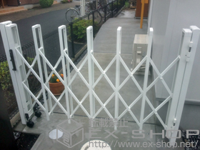 のカーゲート トリップゲート RB型 ノンレール 片開き 18S 施工例