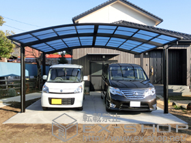 のカーポート レイナツインポートグラン　積雪〜20cm対応 施工例