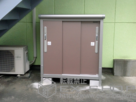 の物置・屋外倉庫 エスモ 一般型(ESD-1006YGL) 施工例